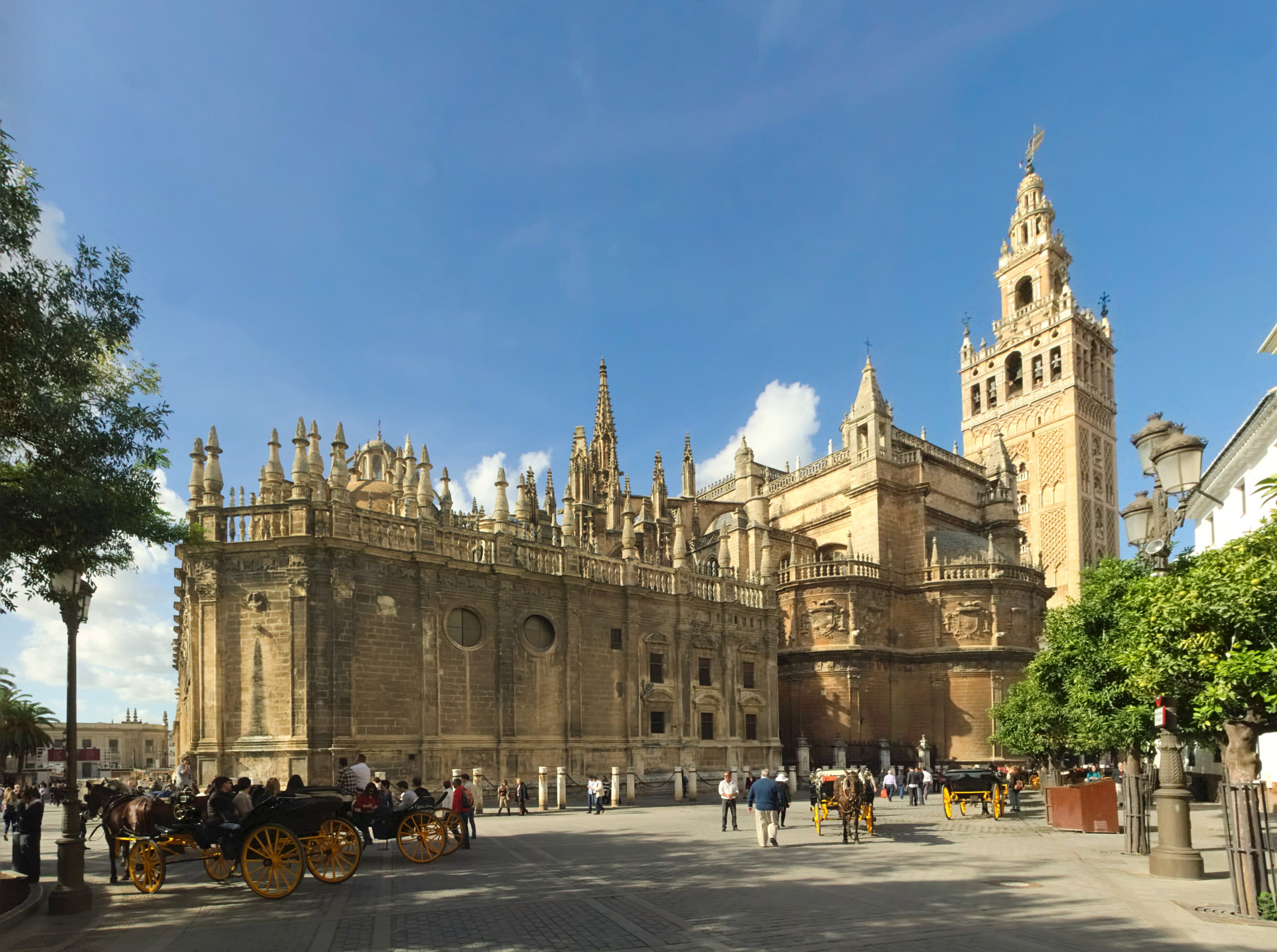 La cathédrale de Séville et la Giralda